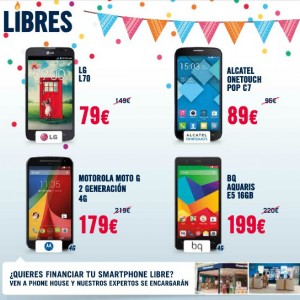 Phone House comprar móvil As Cancelas Santiago de Compostela 18 aniversario