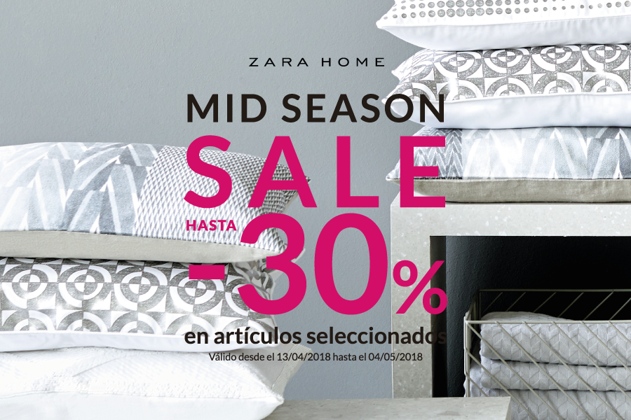 Mid Season Sale en Zara Home | C.C. As 